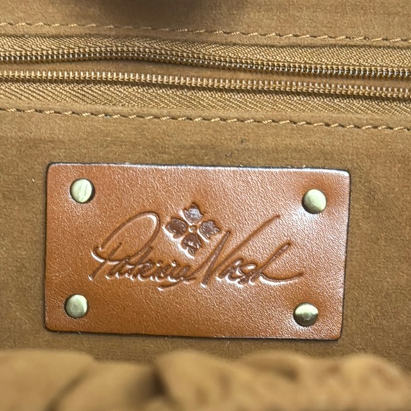 Patricia Nash Tinella Straw Tote Bag New With Tags - Picture 4 of 9